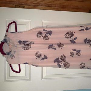 Beautiful flower print dress